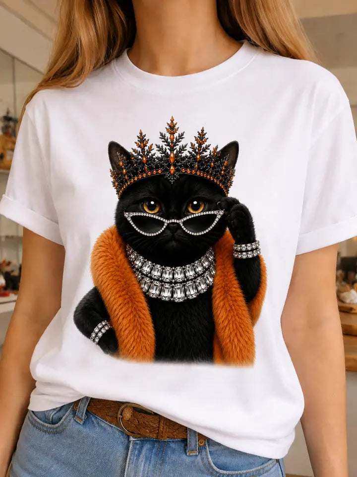 Pre-Order - Halloween Jumbo Bling Tee