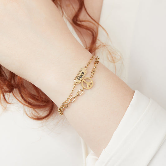 Peace Stranded Bracelet™ Set