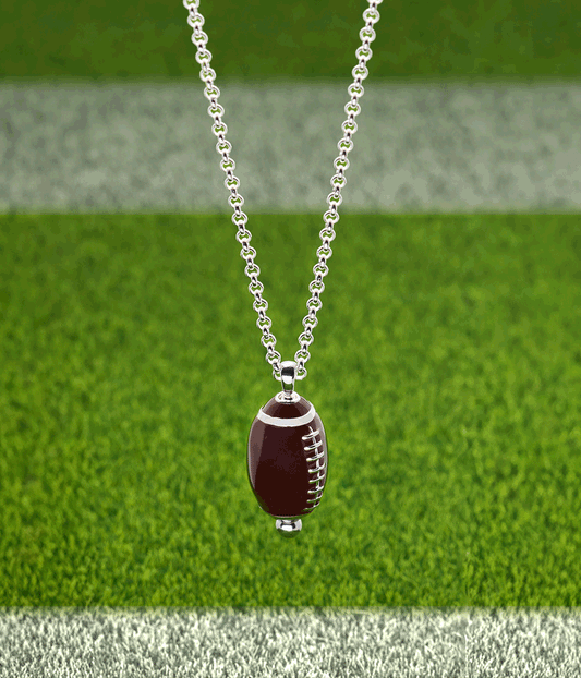 Football Spinner Pendant