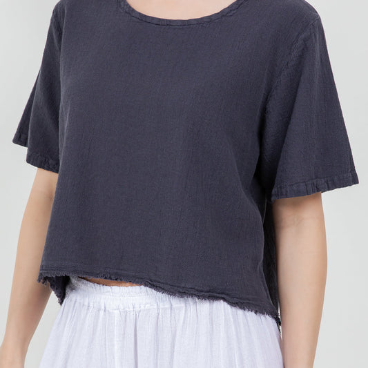 Women's 100% Cotton Gauze Heidi Top