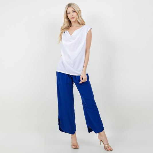 Deloris Pants 100% Cotton Gauze- With Pockets!