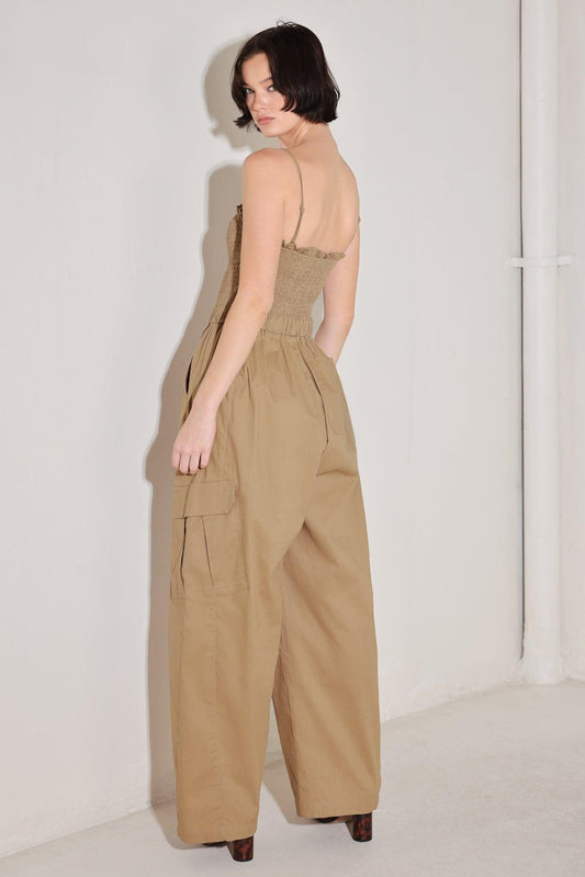 DESERT DAYDREAM WOVEN JUMPSUIT