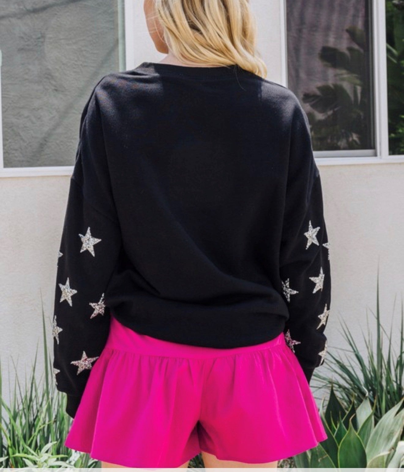 O3 Oddi Hot Pink Ruffle Wrap Skort Plus Size