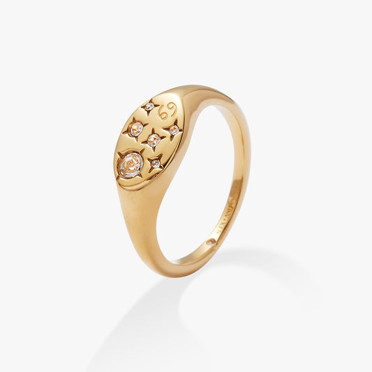 Cancer Zodiac Ring