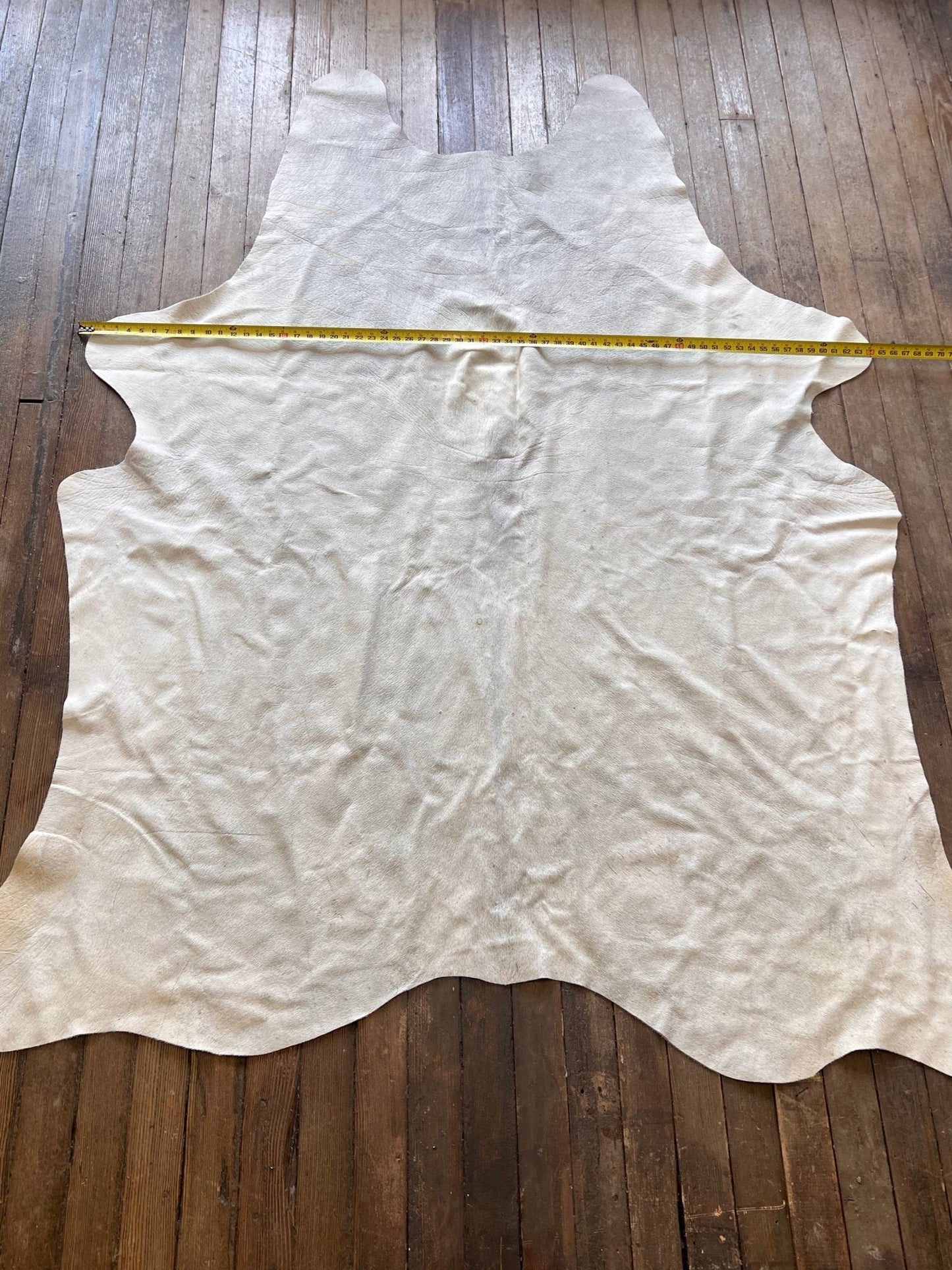 Genuine Brazilian Cowhide Rug — 7 ft × 5 ft (Photo-Exact Hide, Free Shipping)