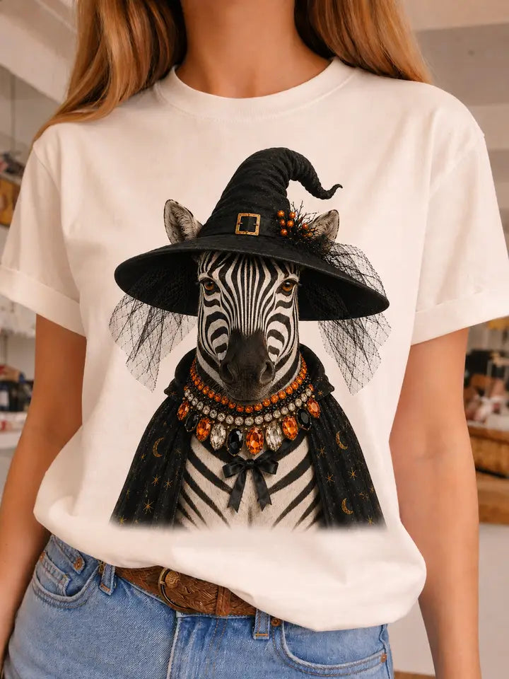 Pre-Order - Halloween Jumbo Bling Tee