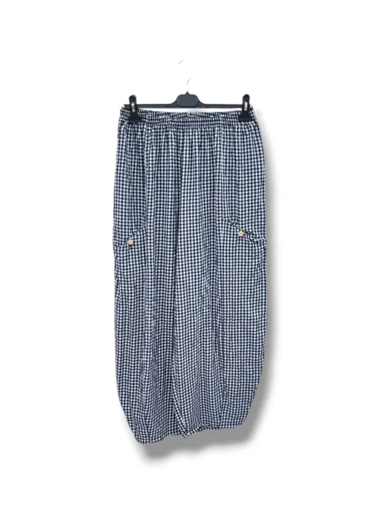 Italian Weekend Gingham Pants