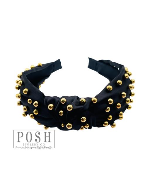 Satin headband - LC
