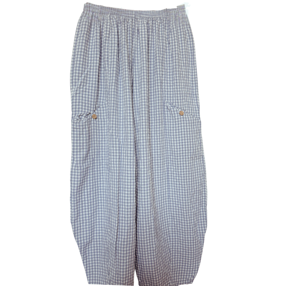 Italian Weekend Gingham Pants