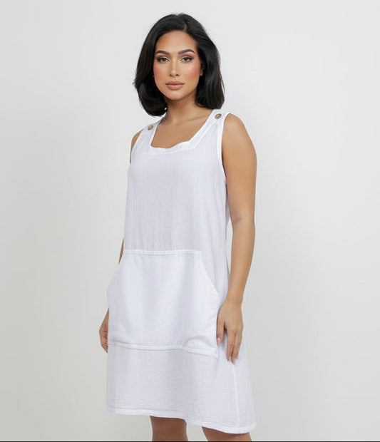 Zizi Tunic with Pocket! 100% Cotton Gauze