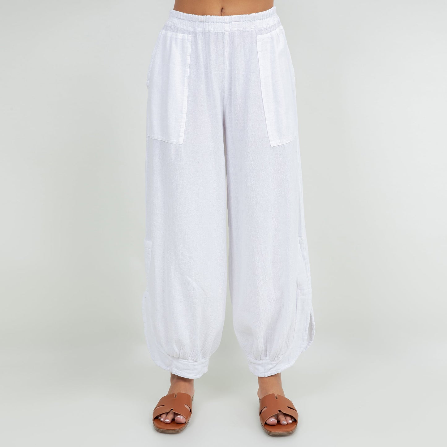 Deloris Pants 100% Cotton Gauze- With Pockets!