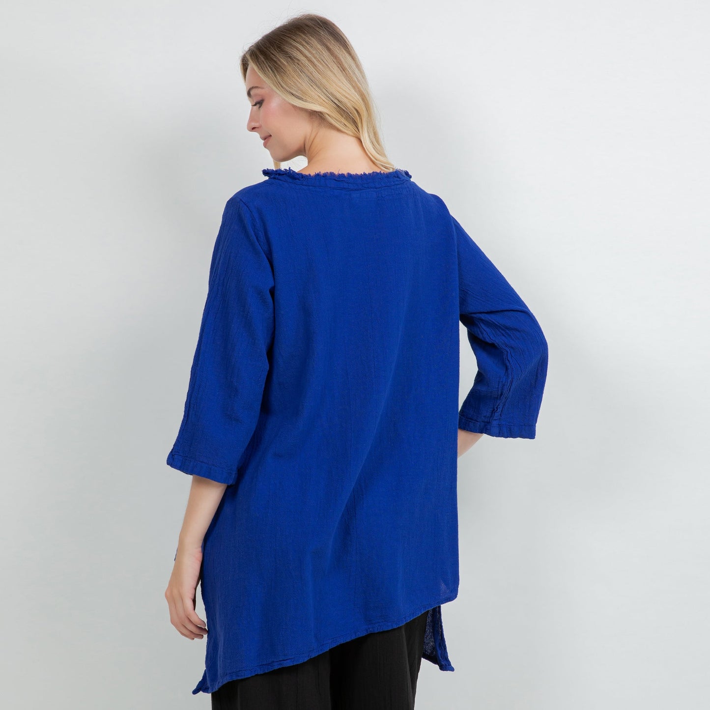 Zoe Top - Looser Fitting Comfort 100% Cotton Gauze
