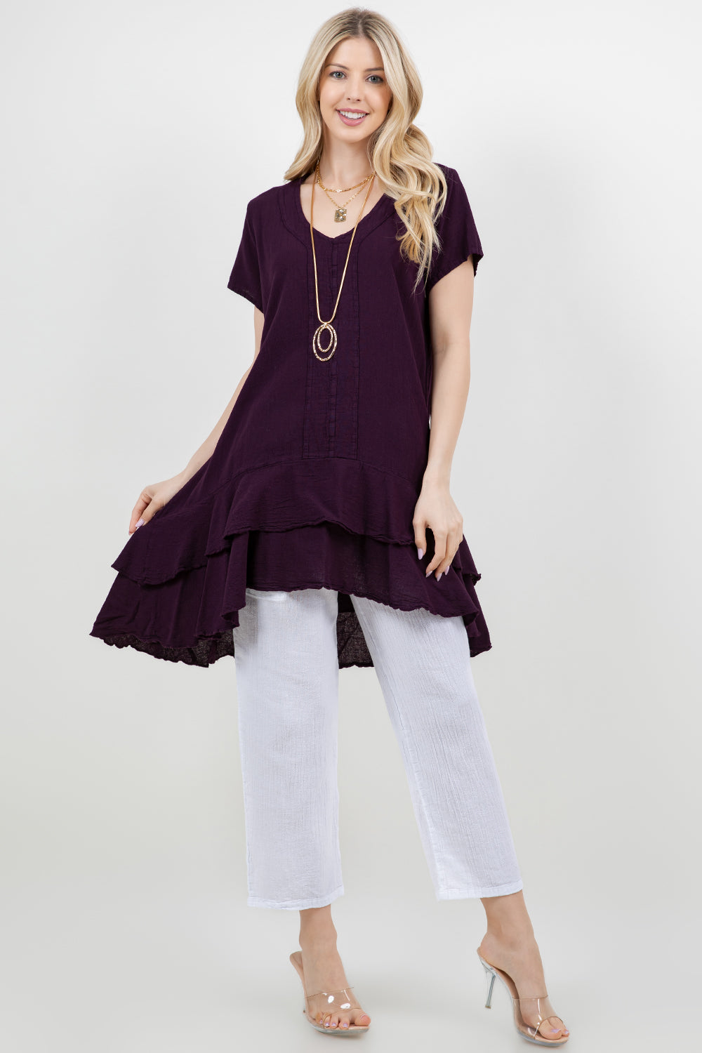 Andrea Top- 100% Cotton Gauze