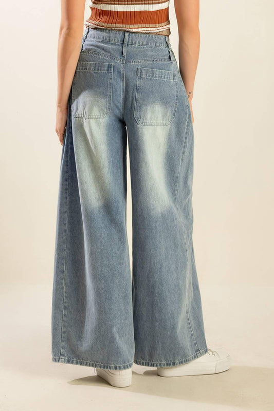 HIGH STAKES DENIM PANTS