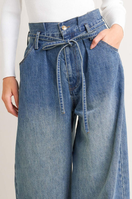 EVERYDAY CINCH DENIM PANTS