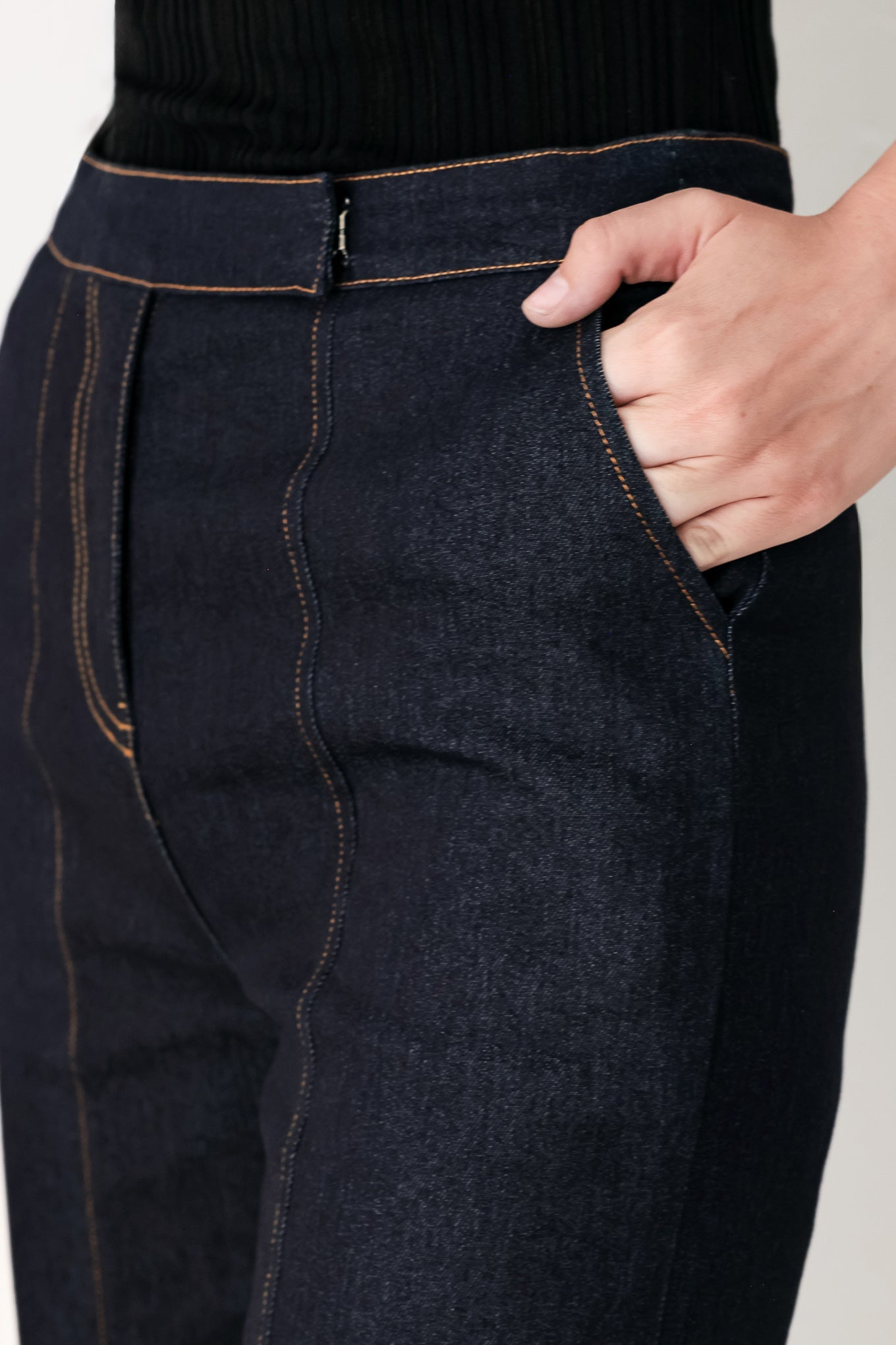 SAINT TROPEZ DENIM PANTS