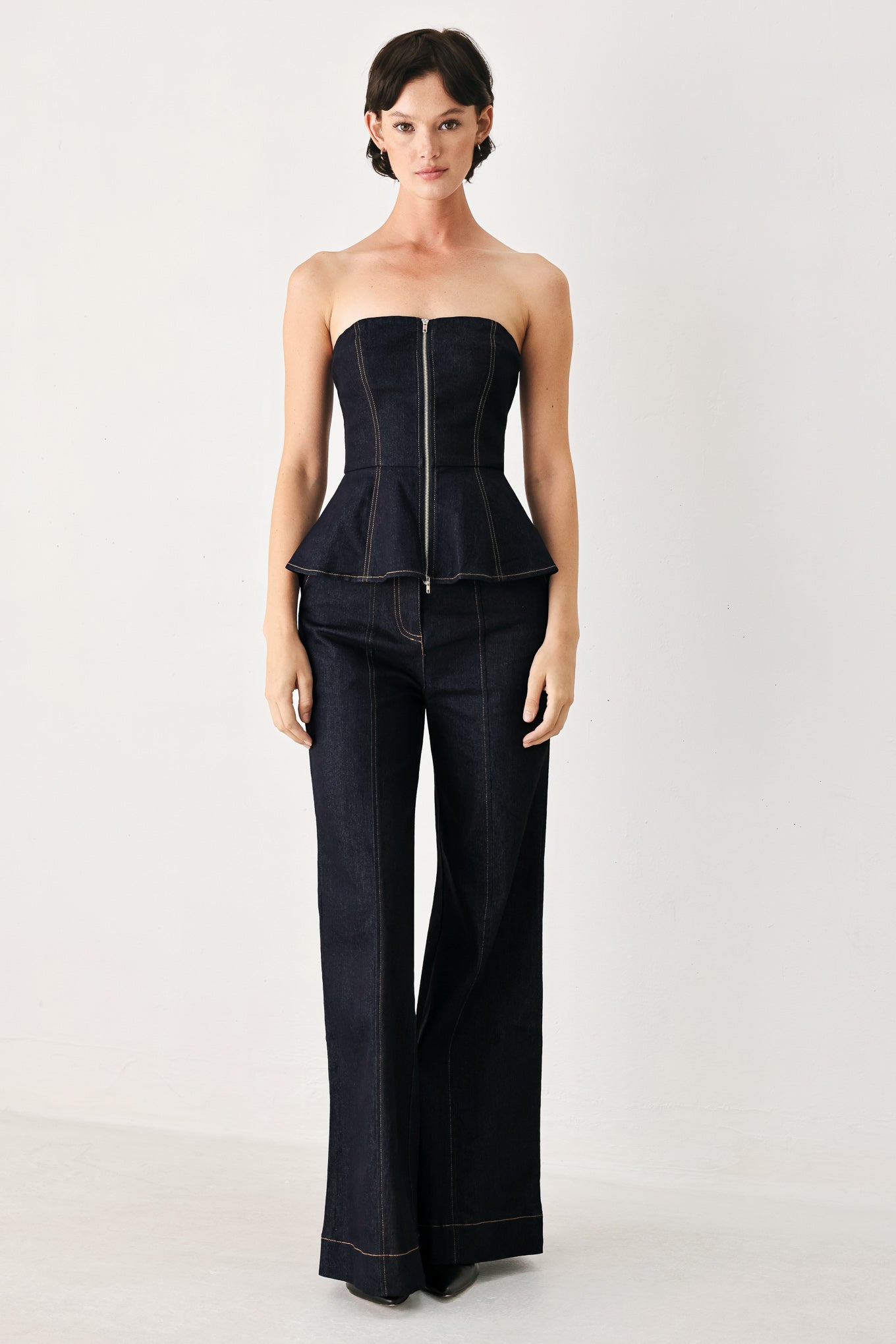 SAINT TROPEZ DENIM PANTS