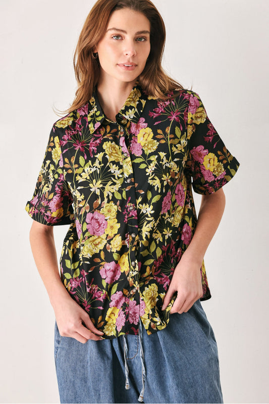 LOVE YOU MORE WOVEN TOP