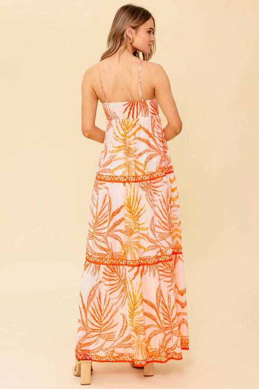 MAGICAL MAGNETISM WOVEN MAXI DRESS