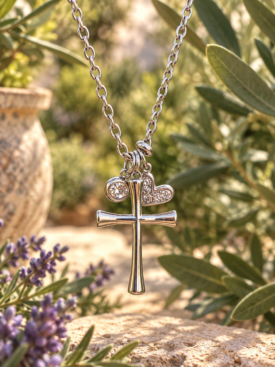 DAINTY CROSS NECKLACE