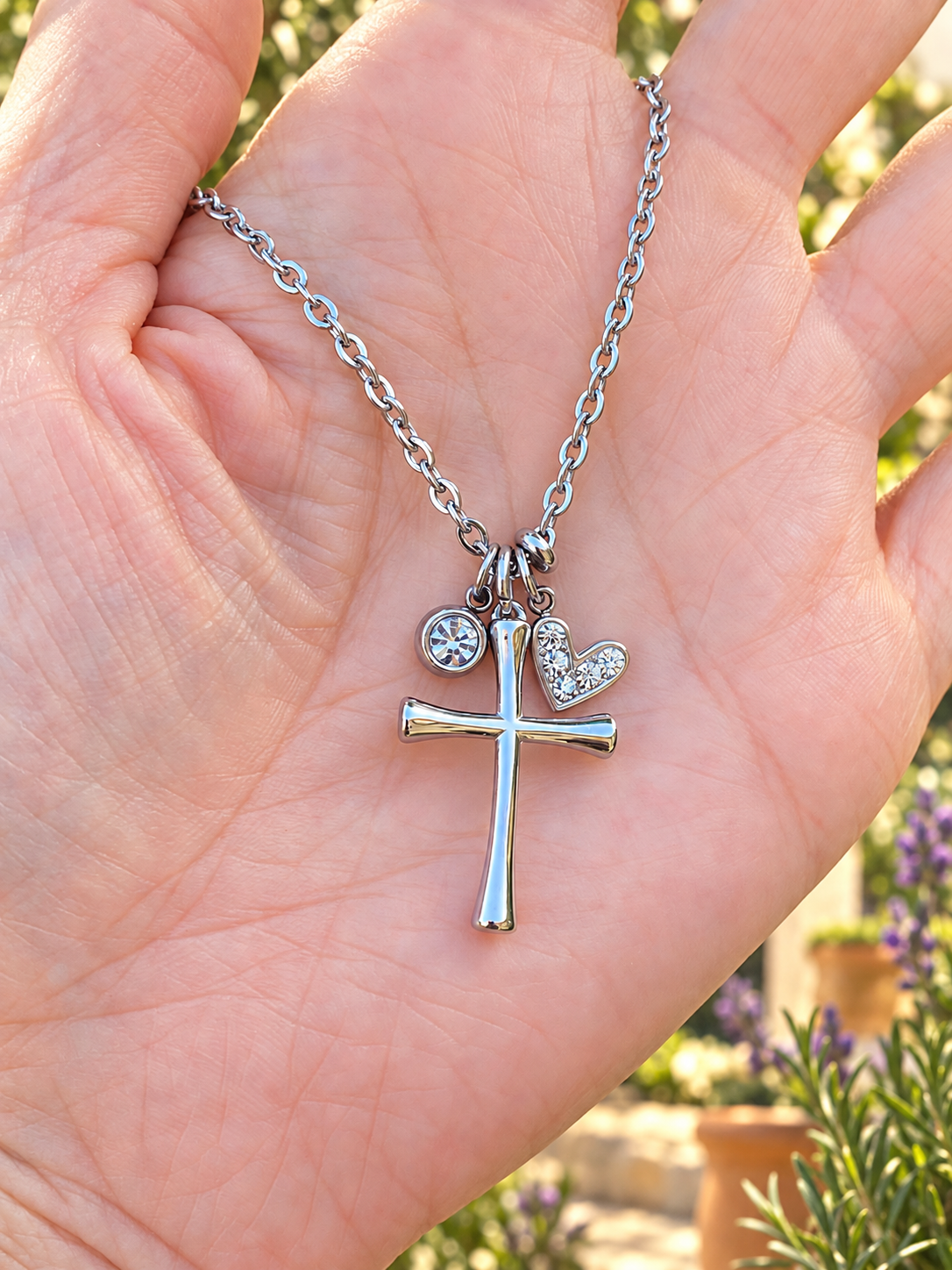 DAINTY CROSS NECKLACE