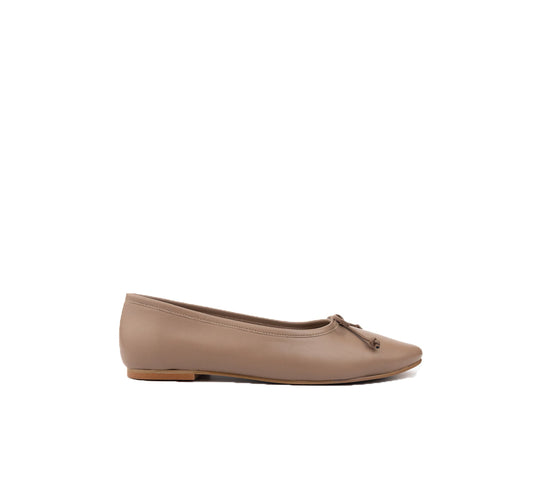 Belle Taupe Leather