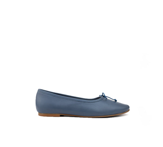 Belle Blue Leather
