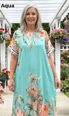 Italian Blooming Elegance Dress