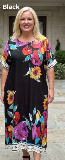 Italian Blooming Elegance Dress