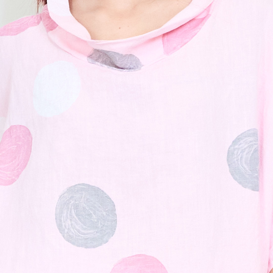 PRE-ORDERS OPEN - L1 100% Italian Linen Polka Dot Oversized Pants and Top Set