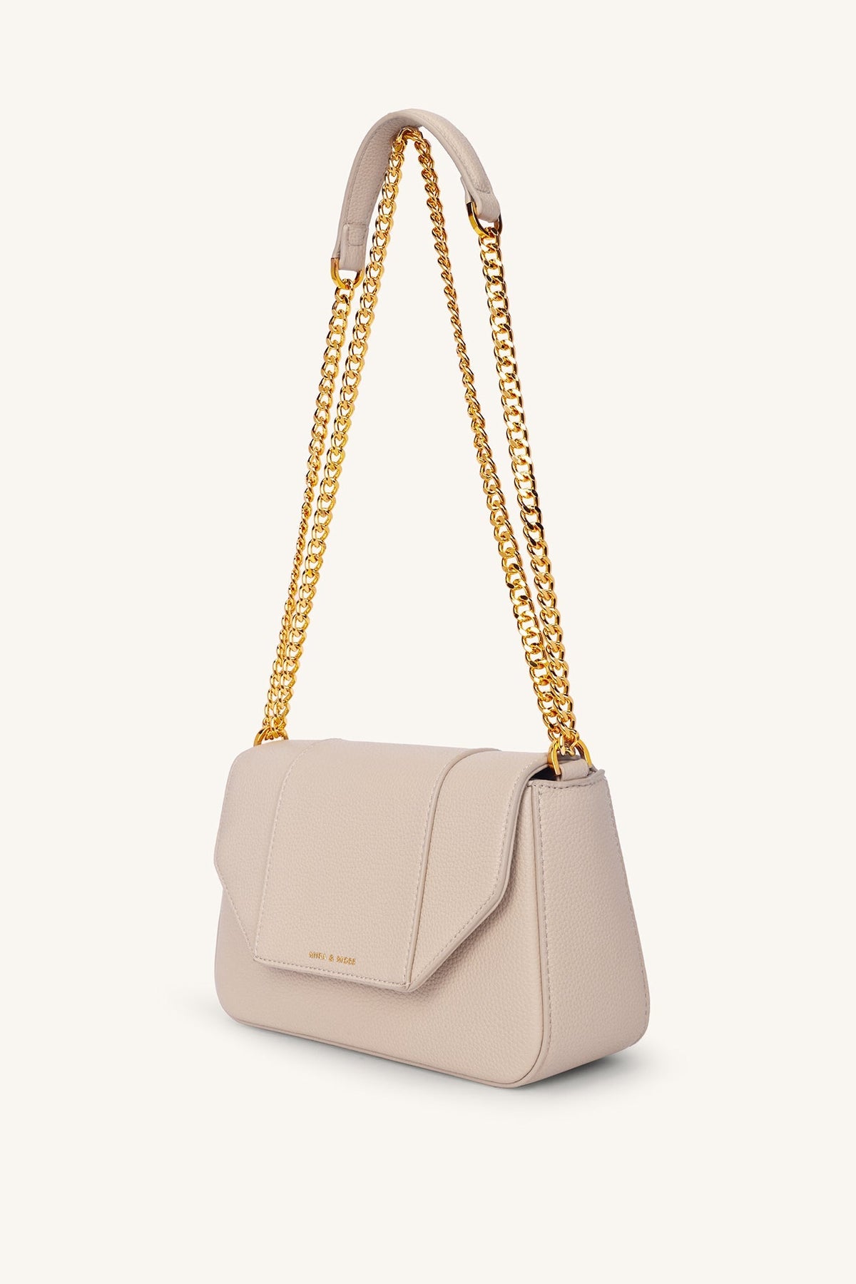 Mira & Moss Aveline Flap Crossbody - Pearl