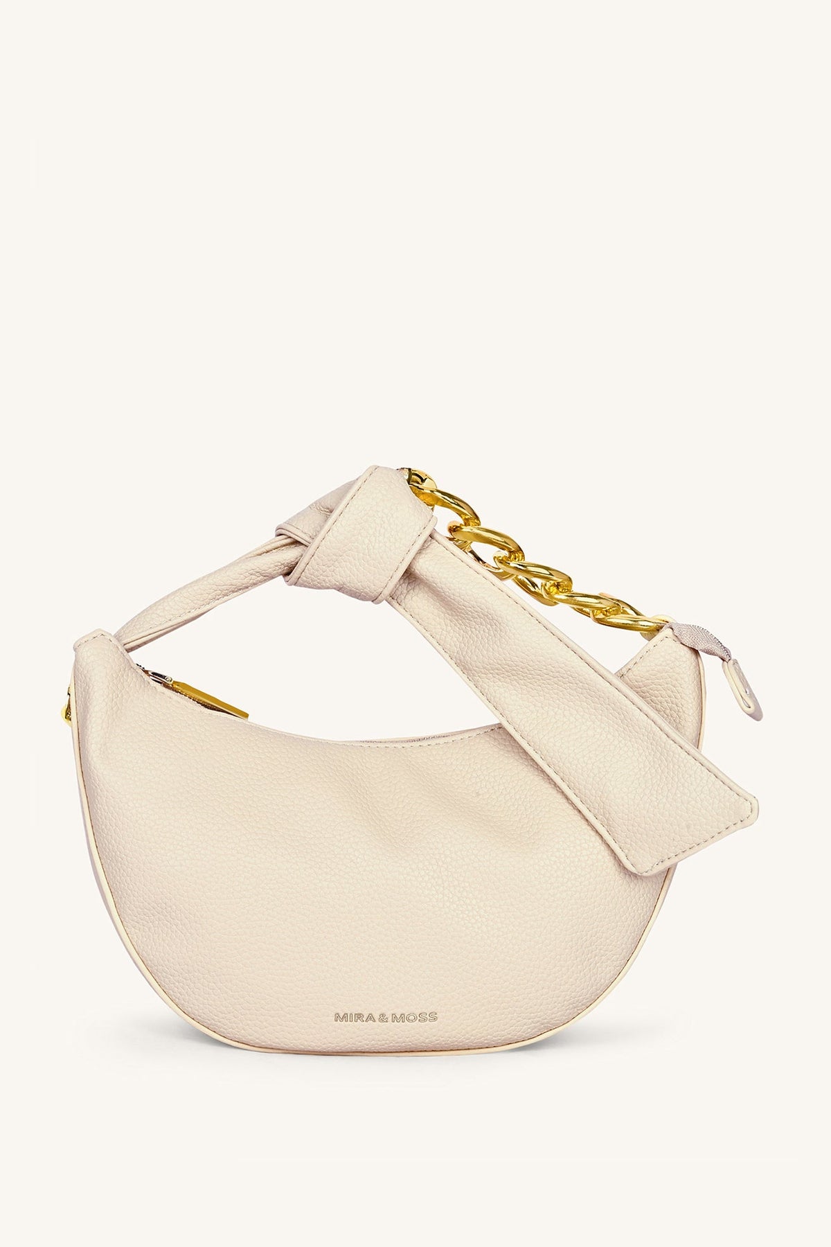 Mira & Moss Solene Chain Shoulder Bag - Pearl Mist