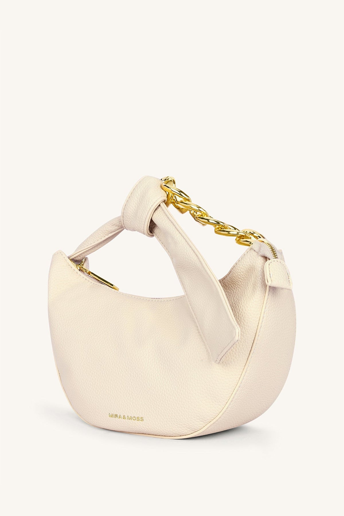 Mira & Moss Solene Chain Shoulder Bag - Pearl Mist