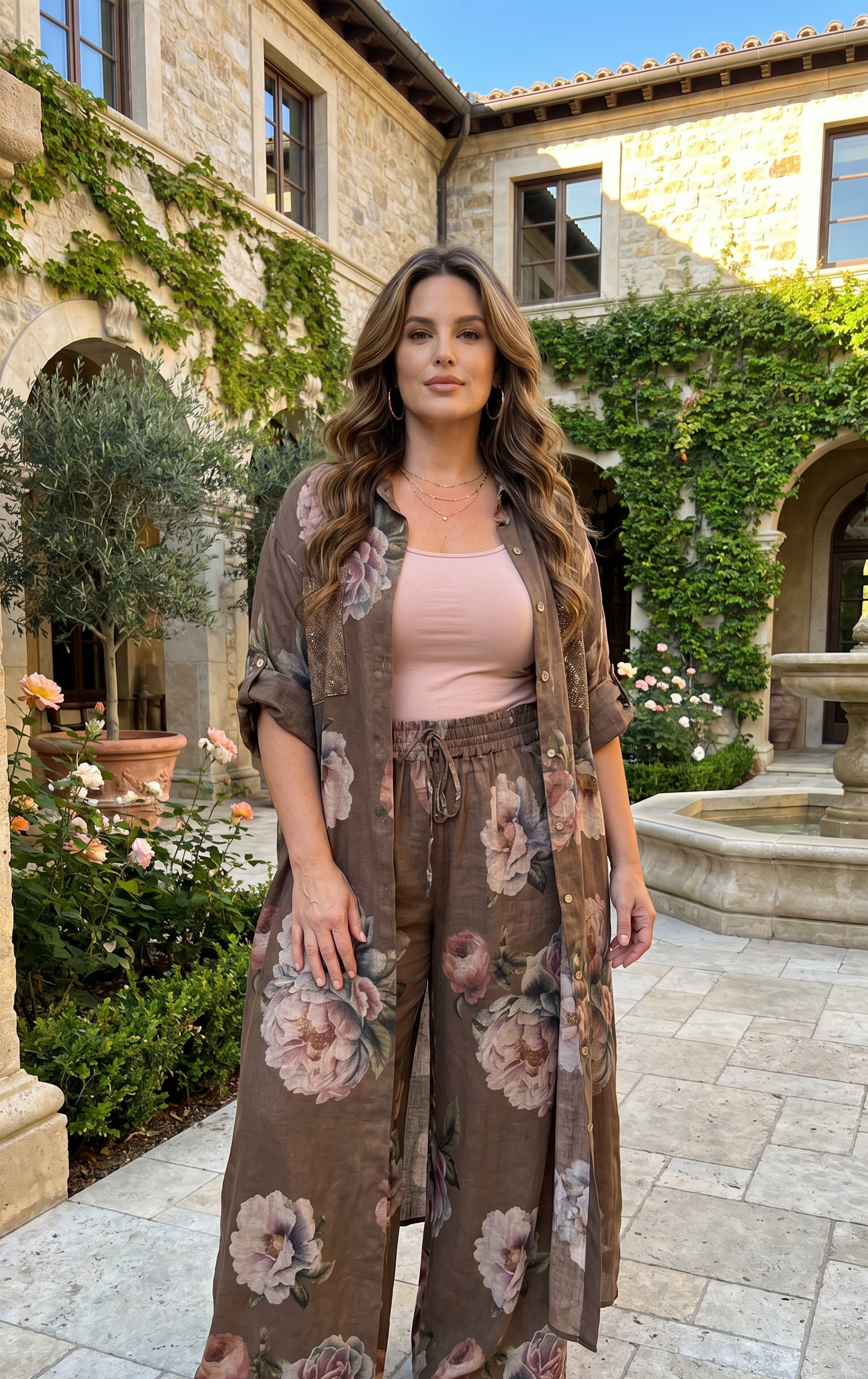 Italian Portofino Luxury Linen Set