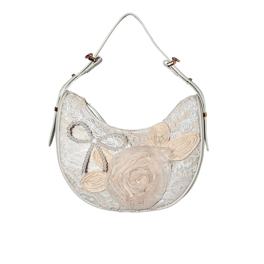 The Rosaline Lace Shoulder Bag
