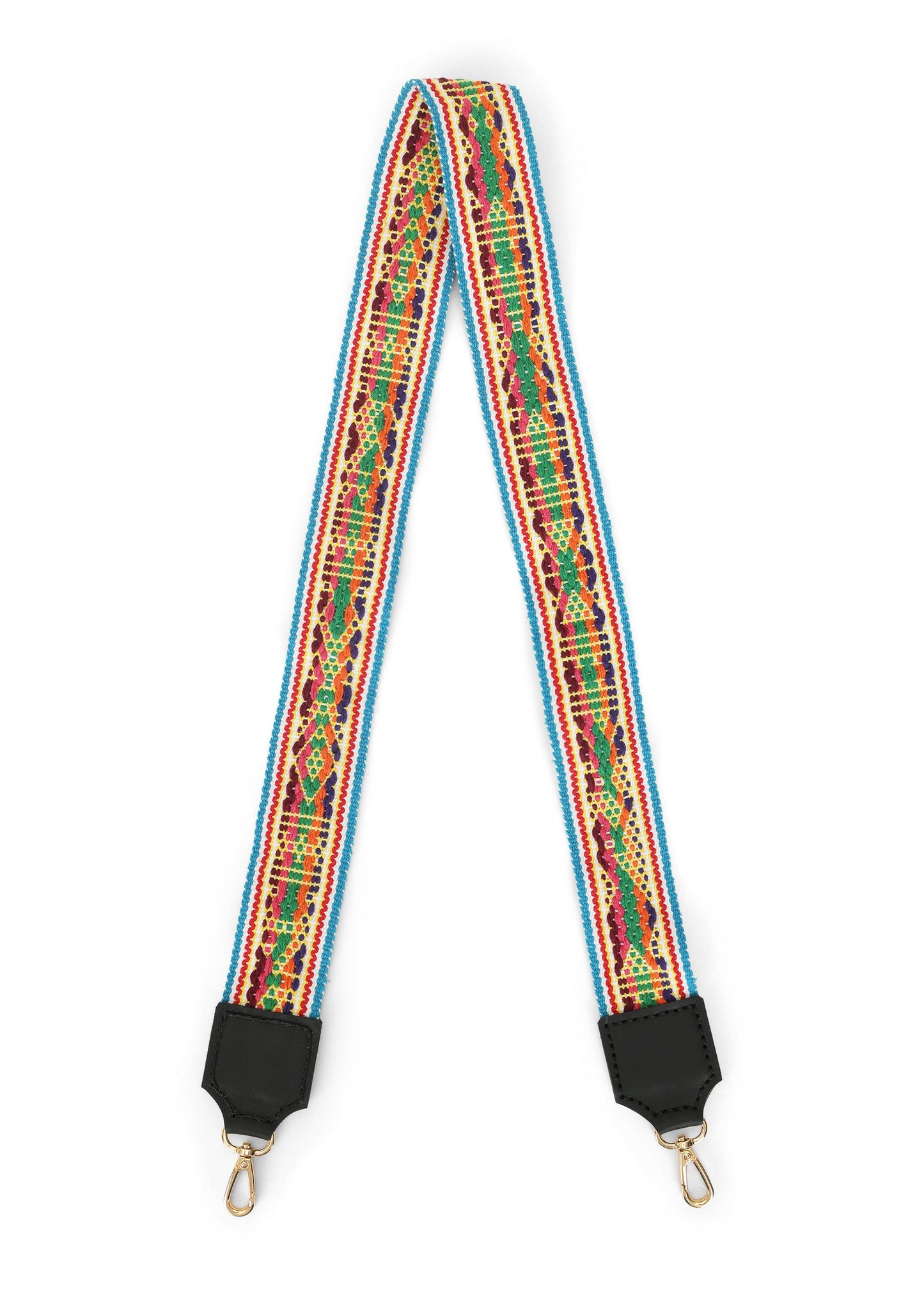 Aztec Strap Multi Blue