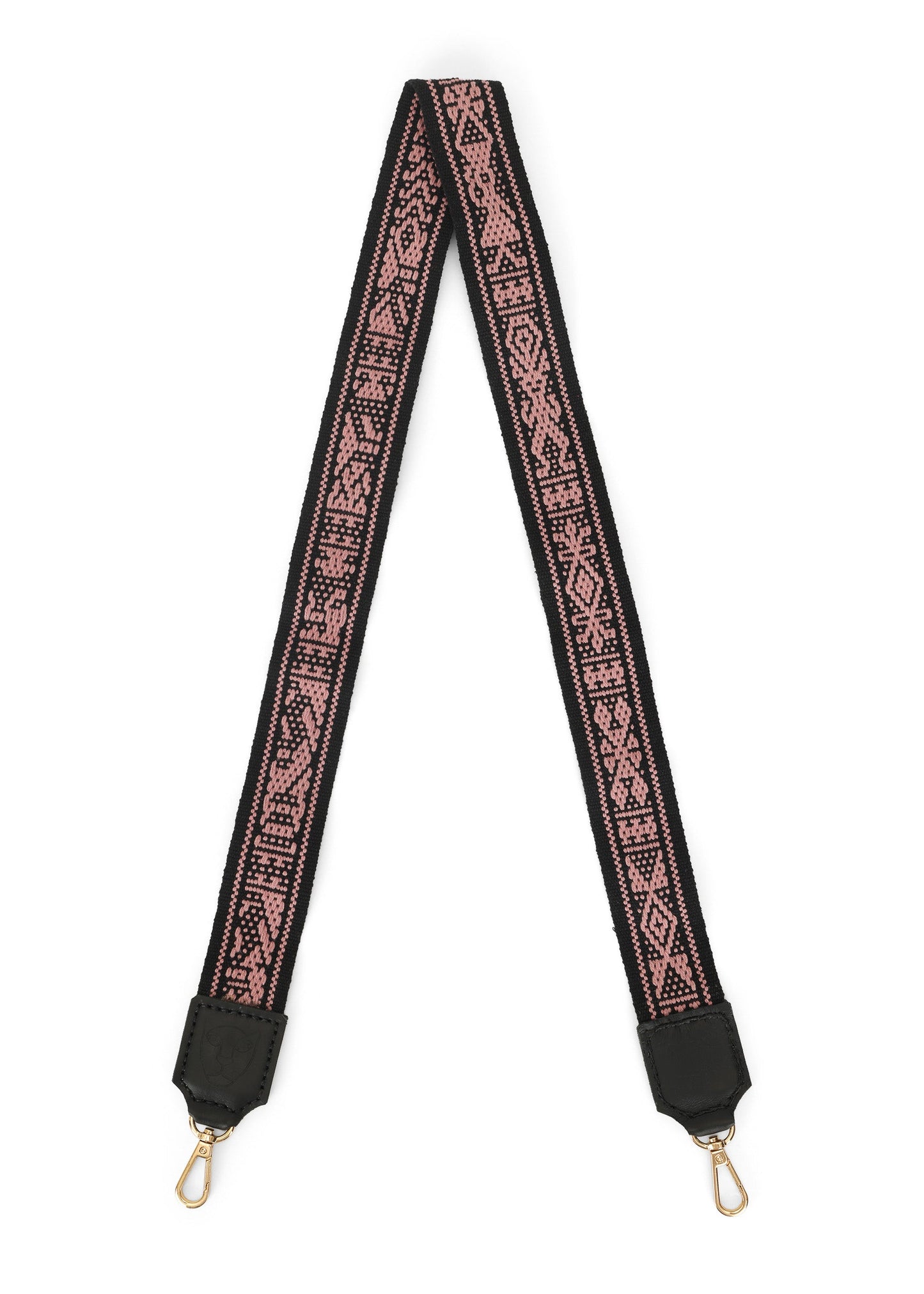 Aztec Strap Black+Pink