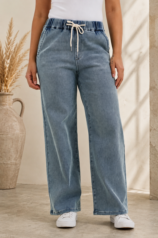 High Waist Wilhelmina Baggy Jeans by Judy Blue