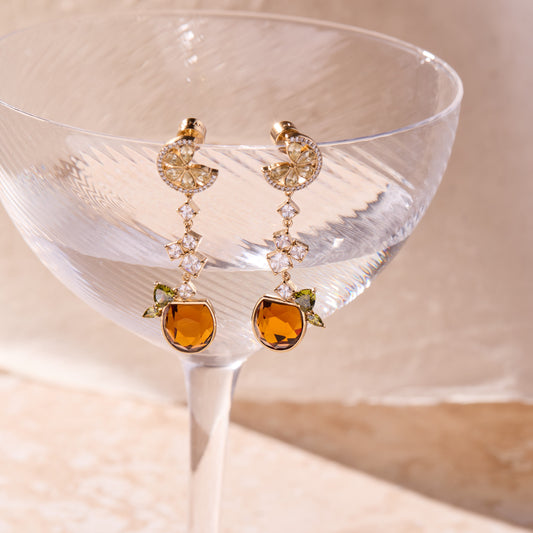 Spritz O Clock Statement Earring