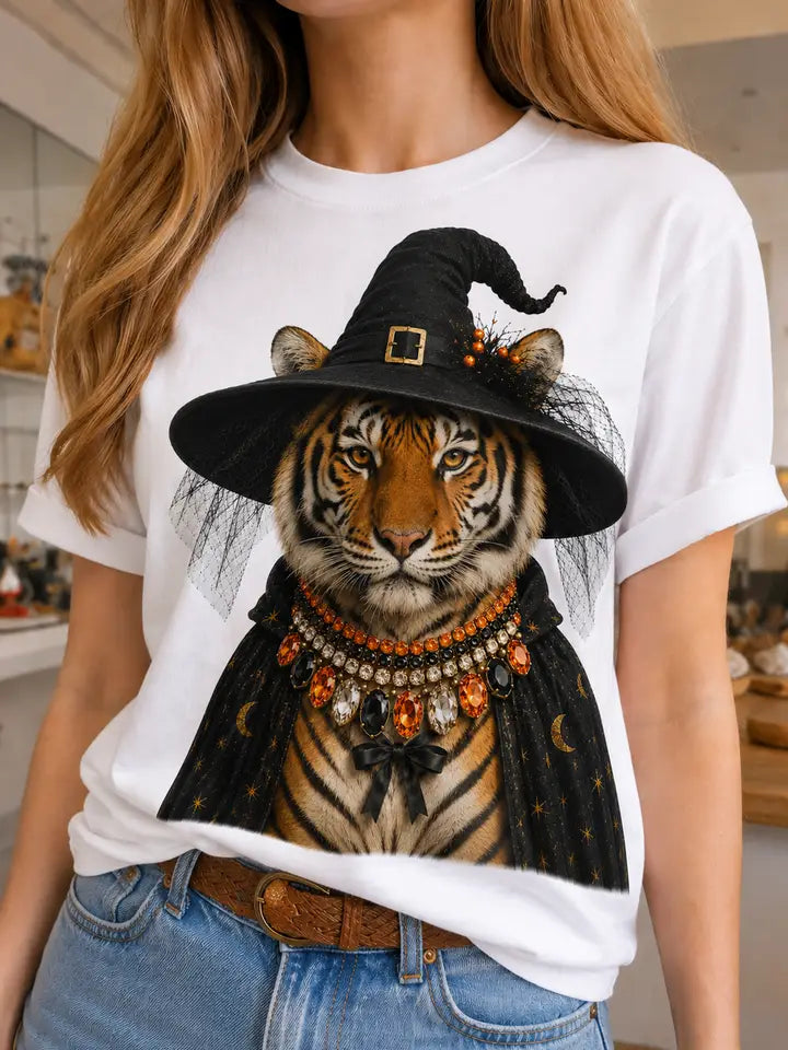 Pre-Order - Halloween Jumbo Bling Tee