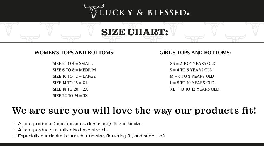 LUCKY & BLESSED Black Western Bandanna Print Rolled Cuff Short Sleeve Top