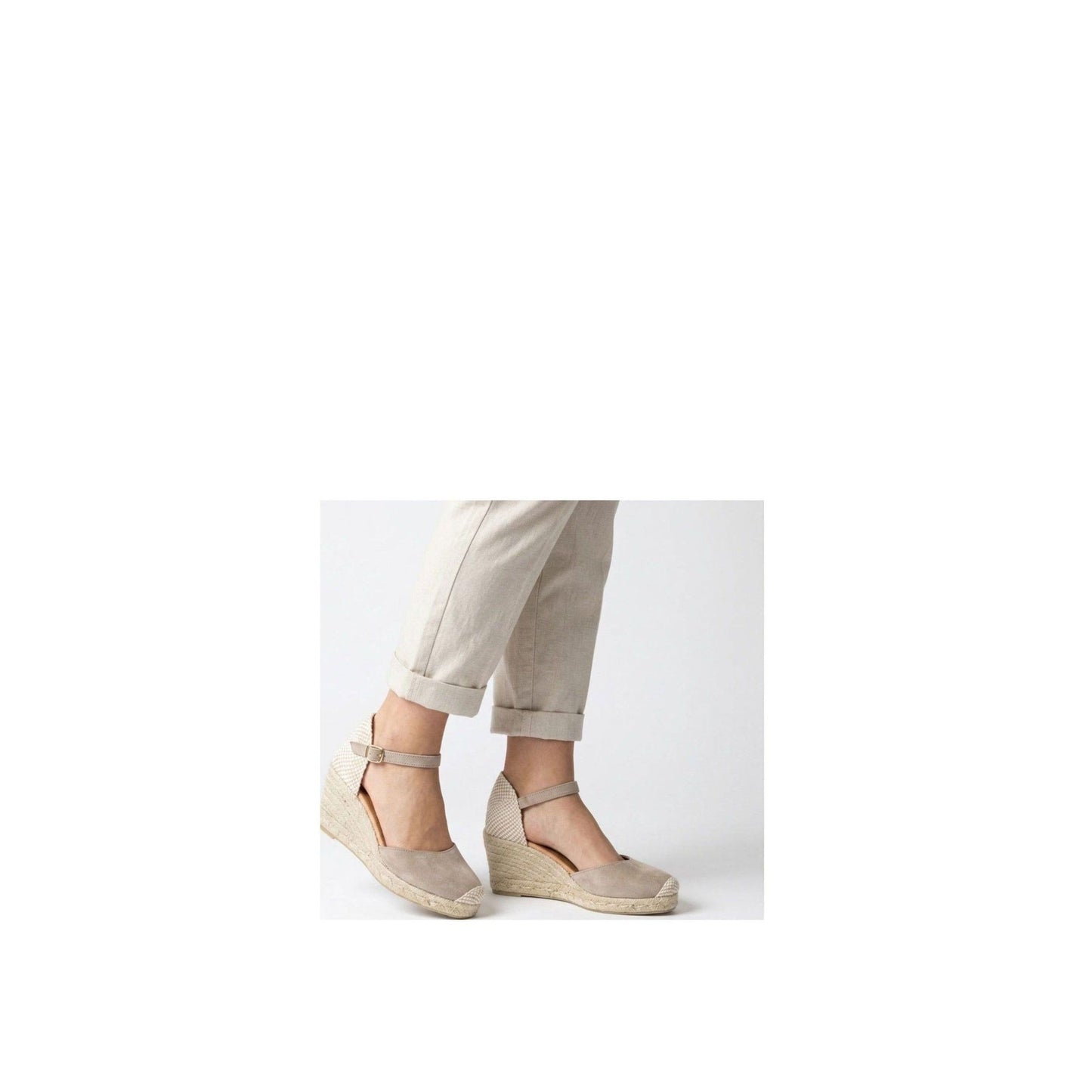 Jimena Mid Strap Taupe