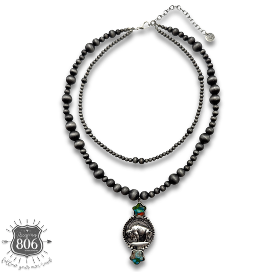 Buffalo nickel necklace