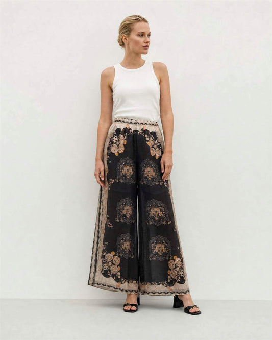 CW2 Italian Midnight Garden Palazzo Pants