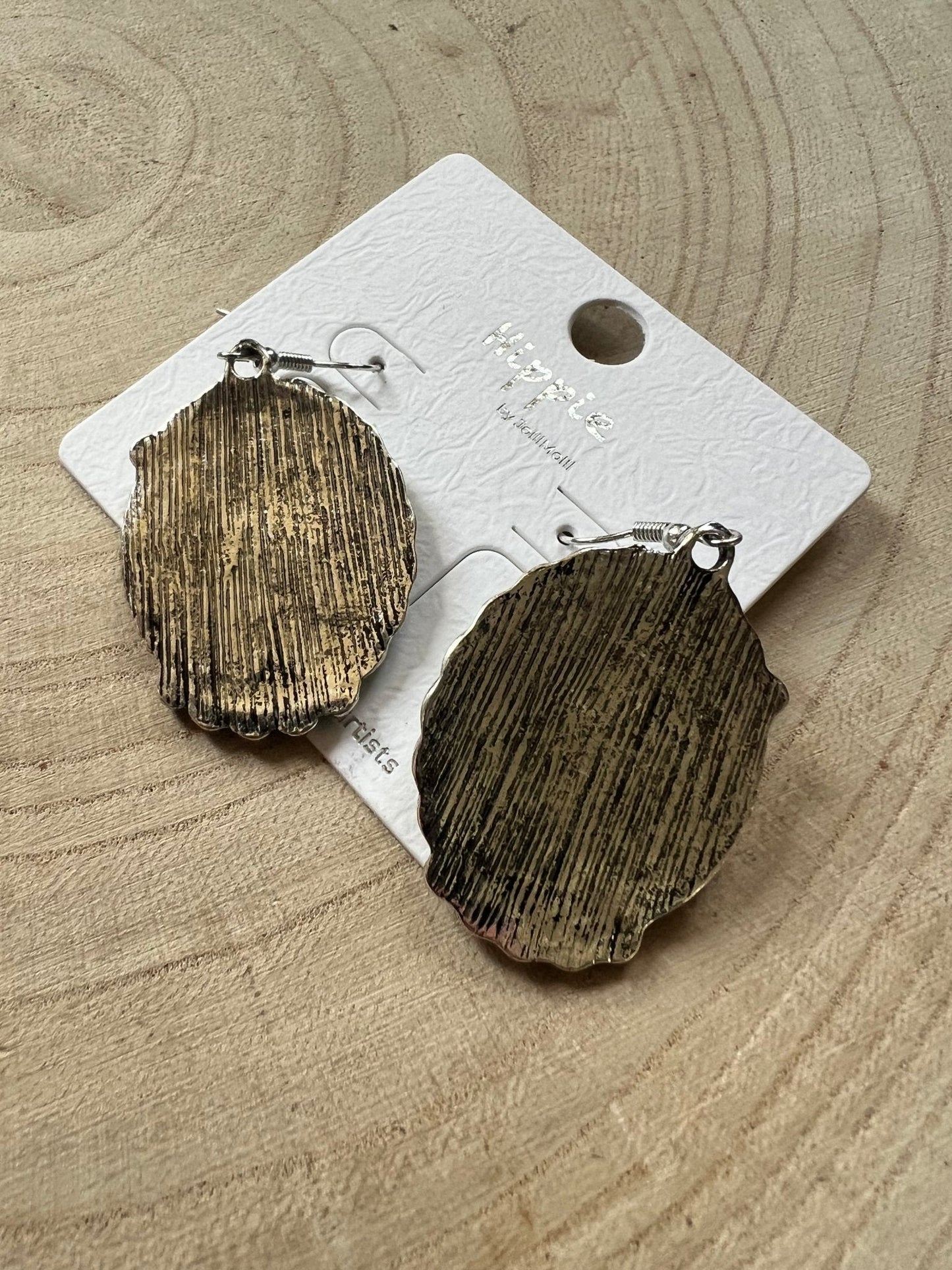 Western Framed Horse Fashion Earrings — Equestrian Statement (1½" x 1")