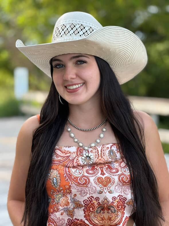 Western White Stone Faux Squash Blossom Necklace — 16 Inch Southwestern Statement